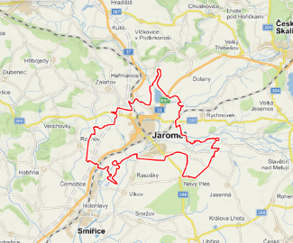 Mapa města