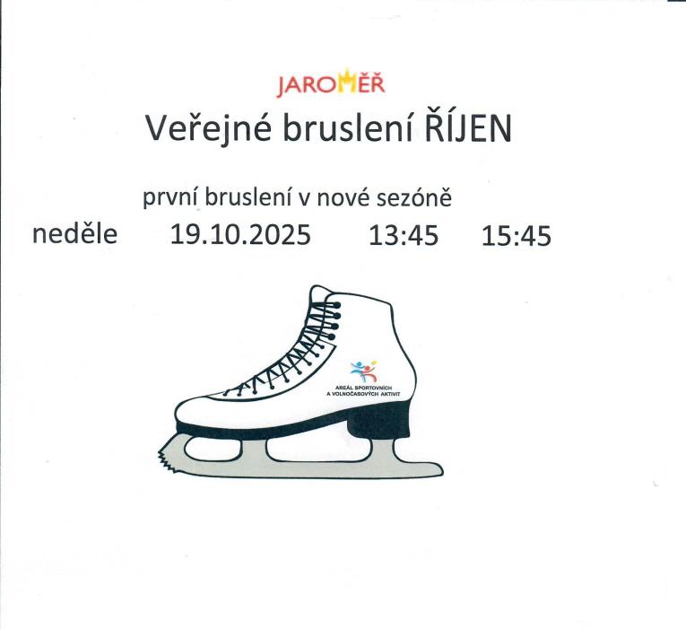 Veřejné bruslení říjen