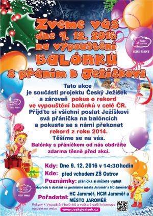 Vypouštění balónků Ježíškovi 1