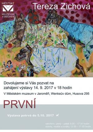 Výstava "První" Terezy Zichové 1