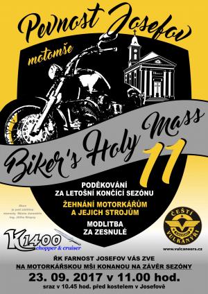 Motorkářská mše v Josefově 1
