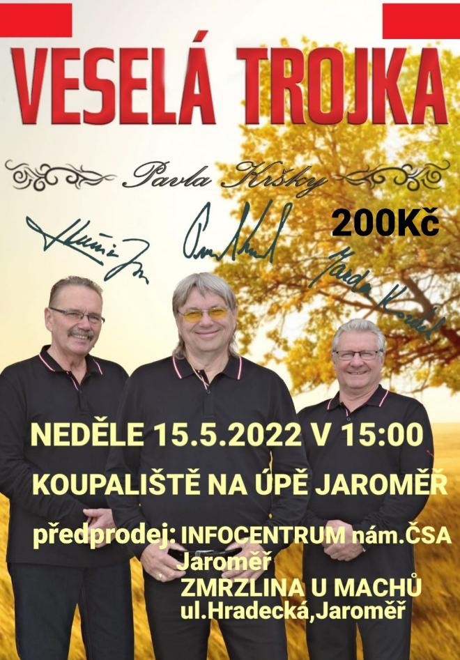 Koncert kapely Veselá trojka