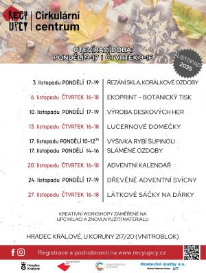 kreativní workshop s materiály