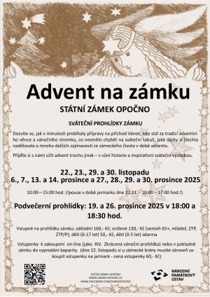 vánoční prohlídka zámku