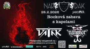 rocková zábava s kapelami