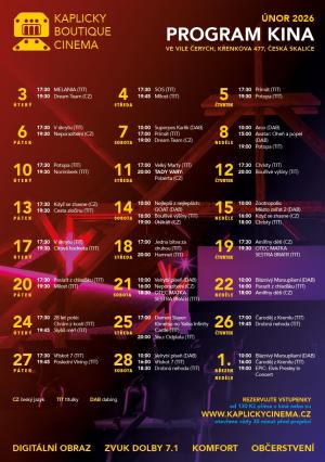 kino s promítáním filmů