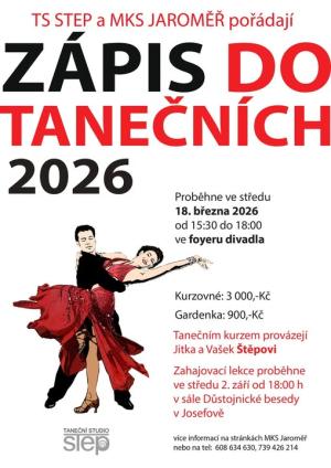 zápis do tanečních kurzů
