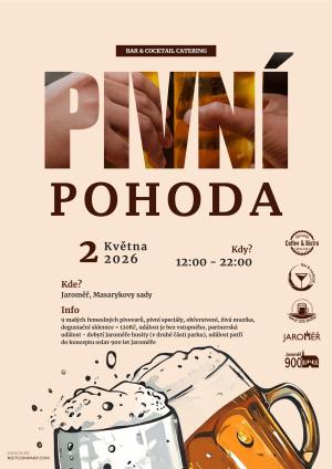 oslava v parku s pivem