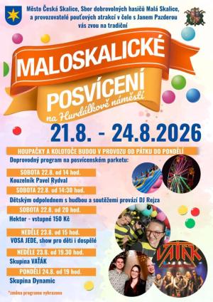 atrakce na posvícenském parketu